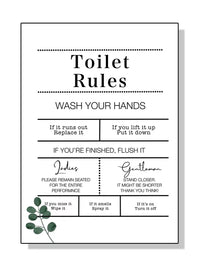 Quirky Bathroom Wall Print