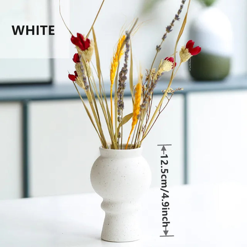 Nordic Creative Ceramic Flower Vases