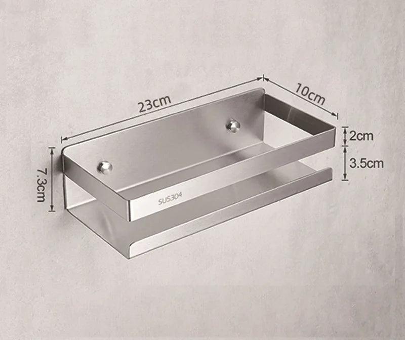 Stainless Steel Bathroom Shelf 