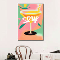 Retro Cocktail Wall Print