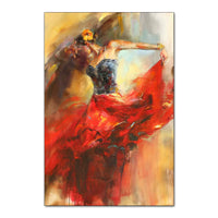 Spanish Flamenco Dance Wall Prints