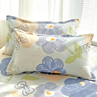 Plush Patterned Pillowcase Set