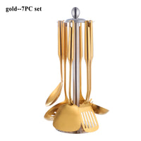 7Pcs Stainless Steel Cooking Utensil Set