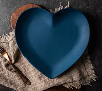 Morandi Heart-Shaped Ceramic Plates