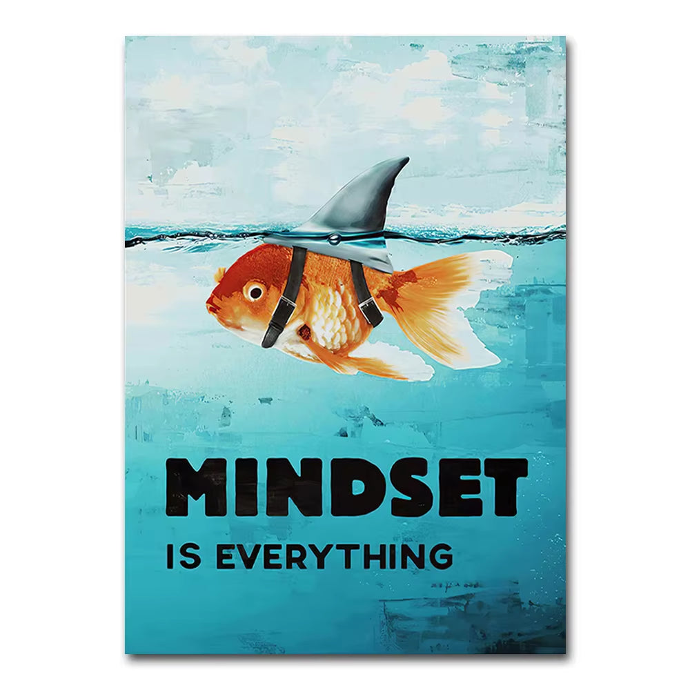 Inspirational Animal Mindset Wall Prints