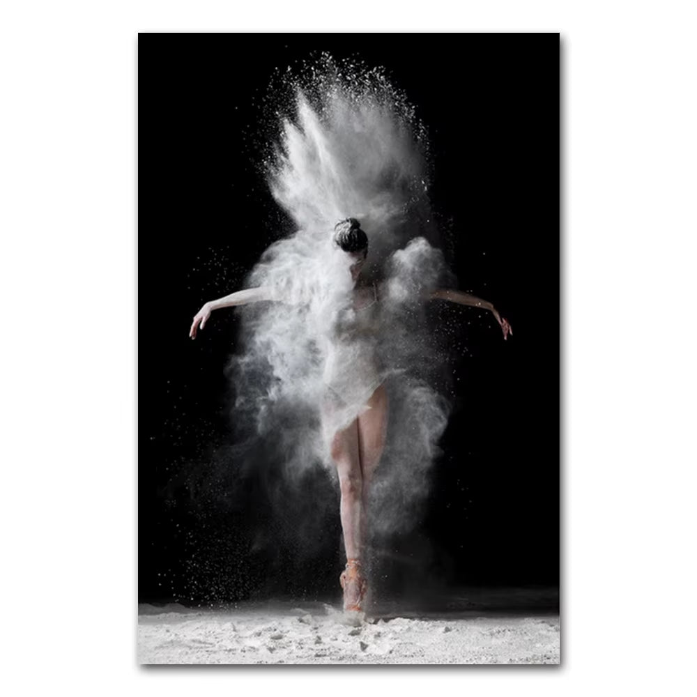 Black and White Ballet Wall Prints