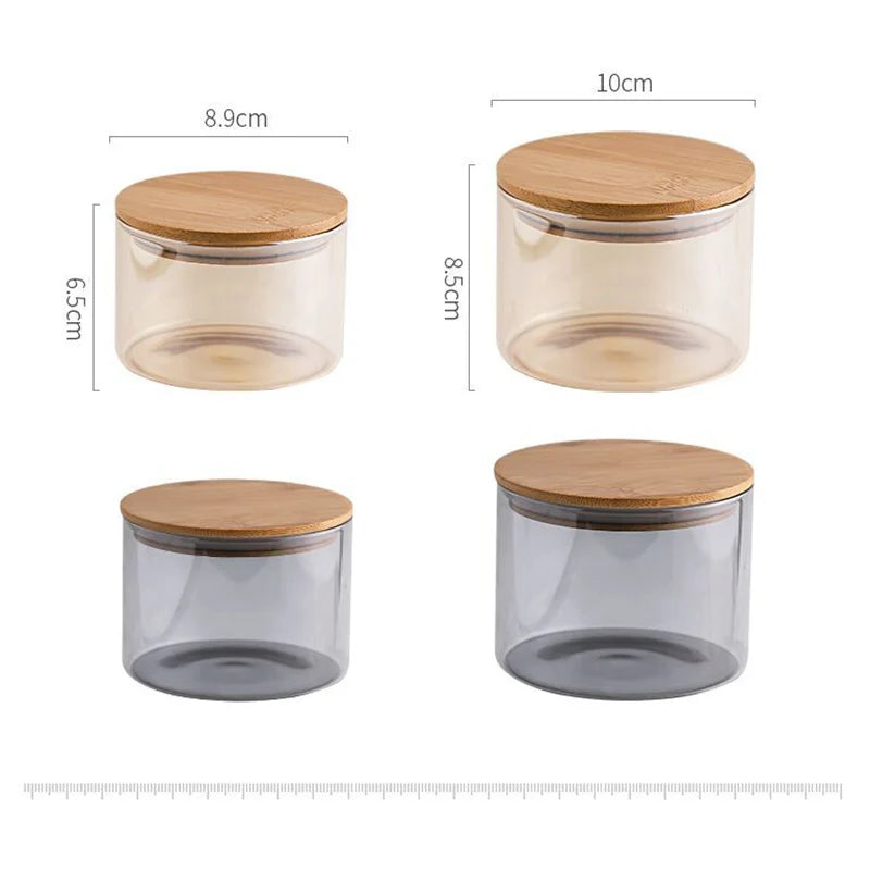 Sealed Glass Food Storage Jars