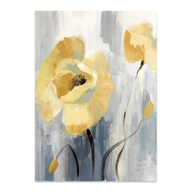 Blooming Flowers Canvas Wall Prints