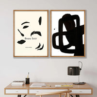 Abstract Lined Canvas Wall Prints