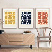 Mid Century Modern Canvas Wall Prints