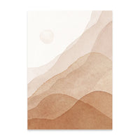 Minimalist Watercolor Canvas Wall Prints