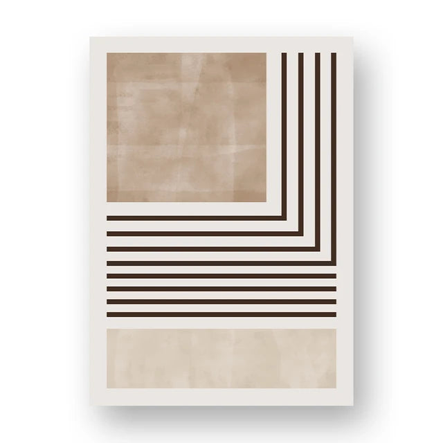 Geometric Lines Canvas Wall Prints