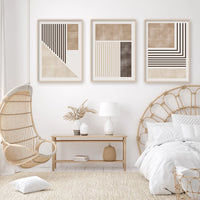 Geometric Lines Canvas Wall Prints