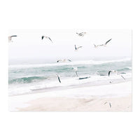 Coastal Landscape Canvas Wall Print