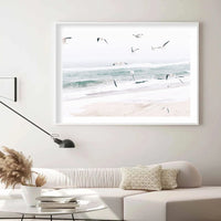 Coastal Landscape Canvas Wall Print