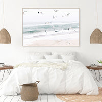 Coastal Landscape Canvas Wall Print