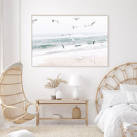 Coastal Landscape Canvas Wall Print