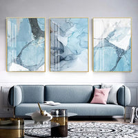 Blue Marble Canvas Wall Prints