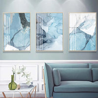 Blue Marble Canvas Wall Prints