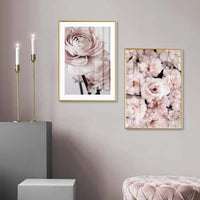 Pink Peonies Canvas Wall Prints