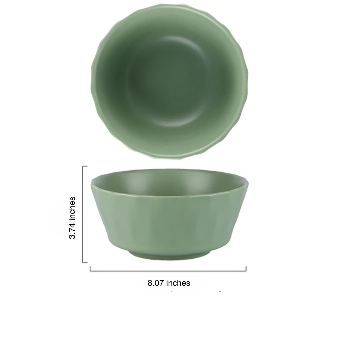 Solid Colored Ceramic Dinner Plates