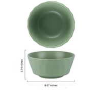 Solid Colored Ceramic Dinner Plates