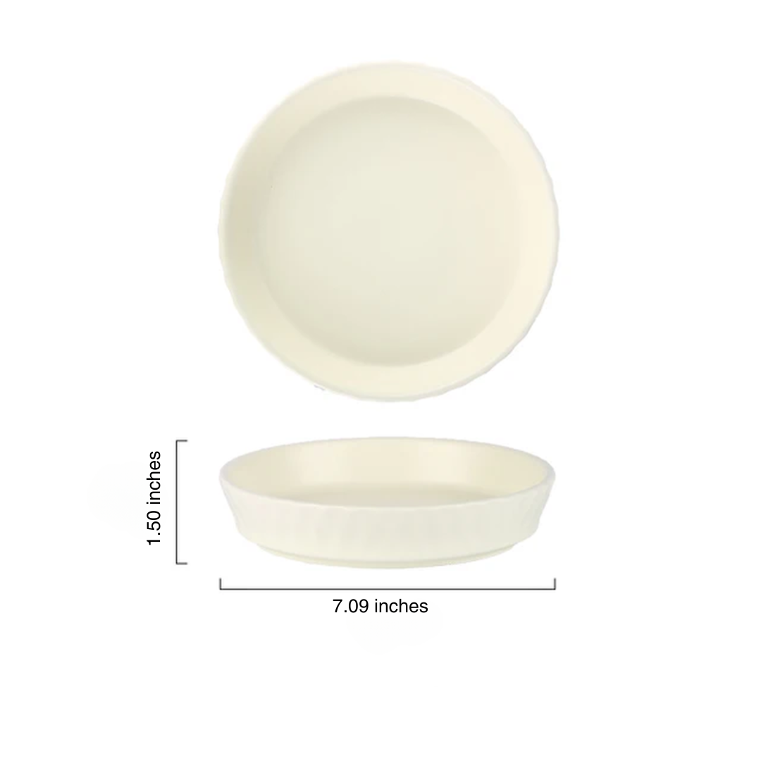 Solid Colored Ceramic Dinner Plates