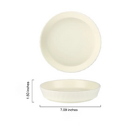 Solid Colored Ceramic Dinner Plates