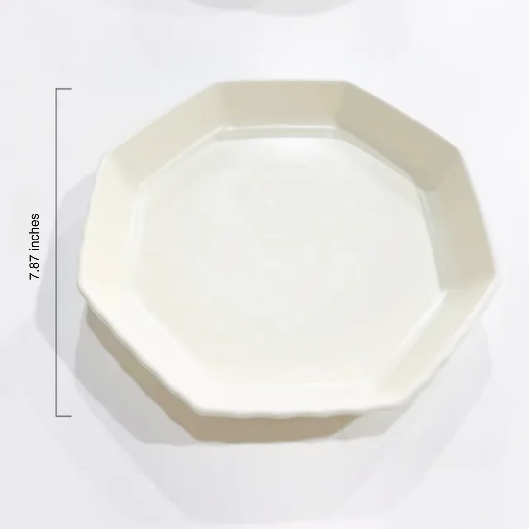 Solid Colored Ceramic Dinner Plates