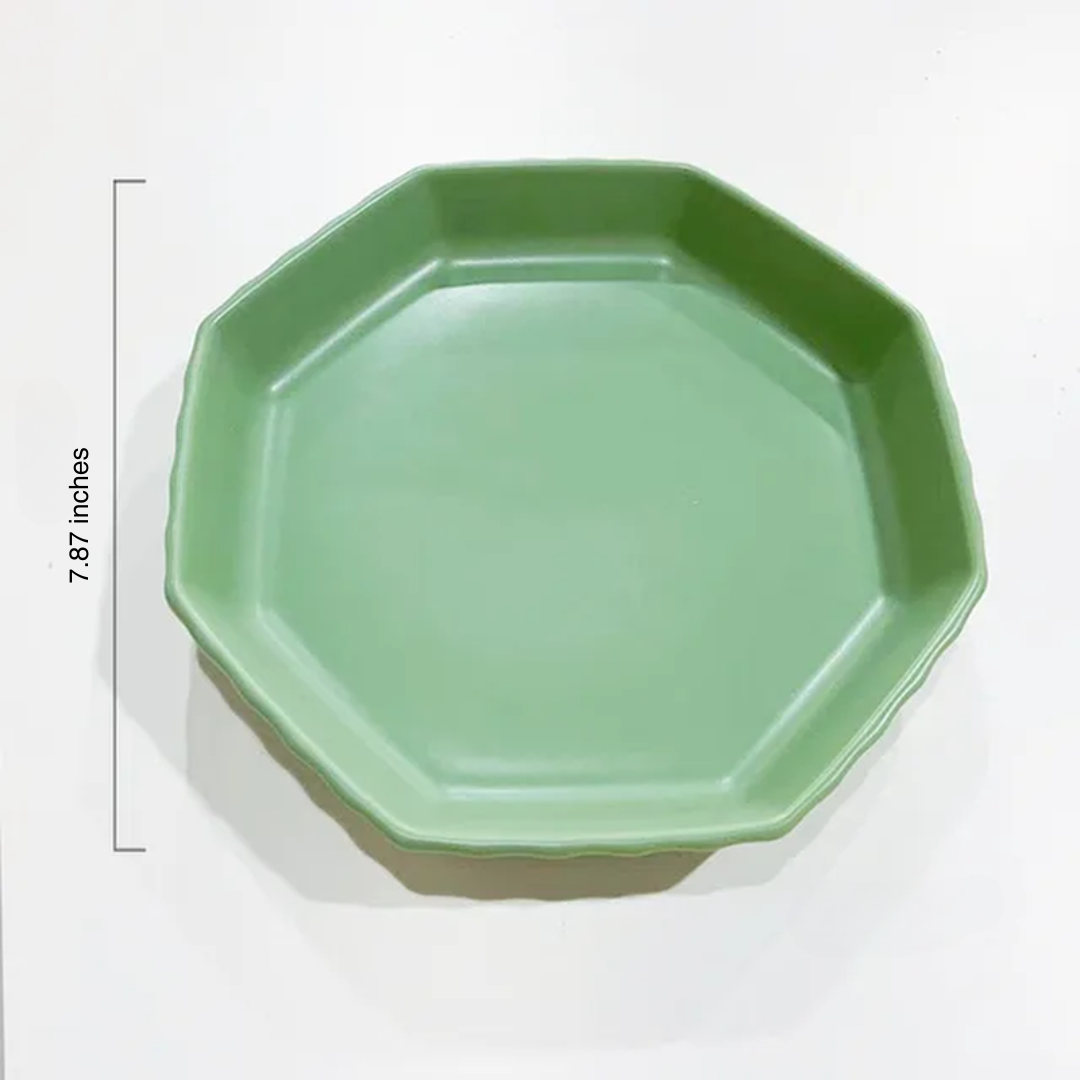 Solid Colored Ceramic Dinner Plates