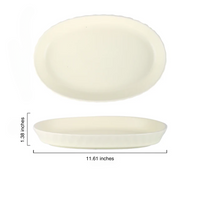 Solid Colored Ceramic Dinner Plates