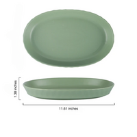 Solid Colored Ceramic Dinner Plates