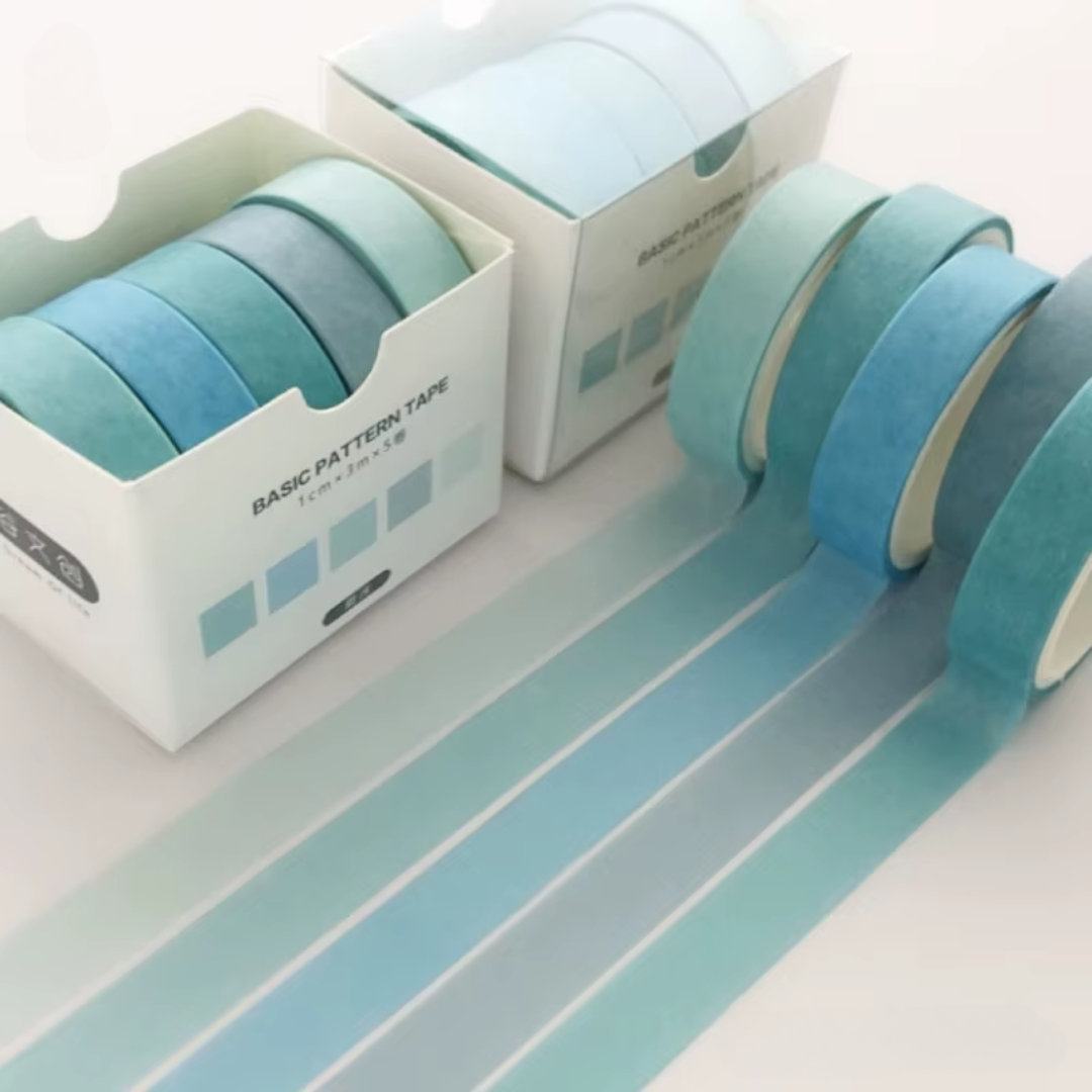 5-Piece Japanese Washi Tape Set