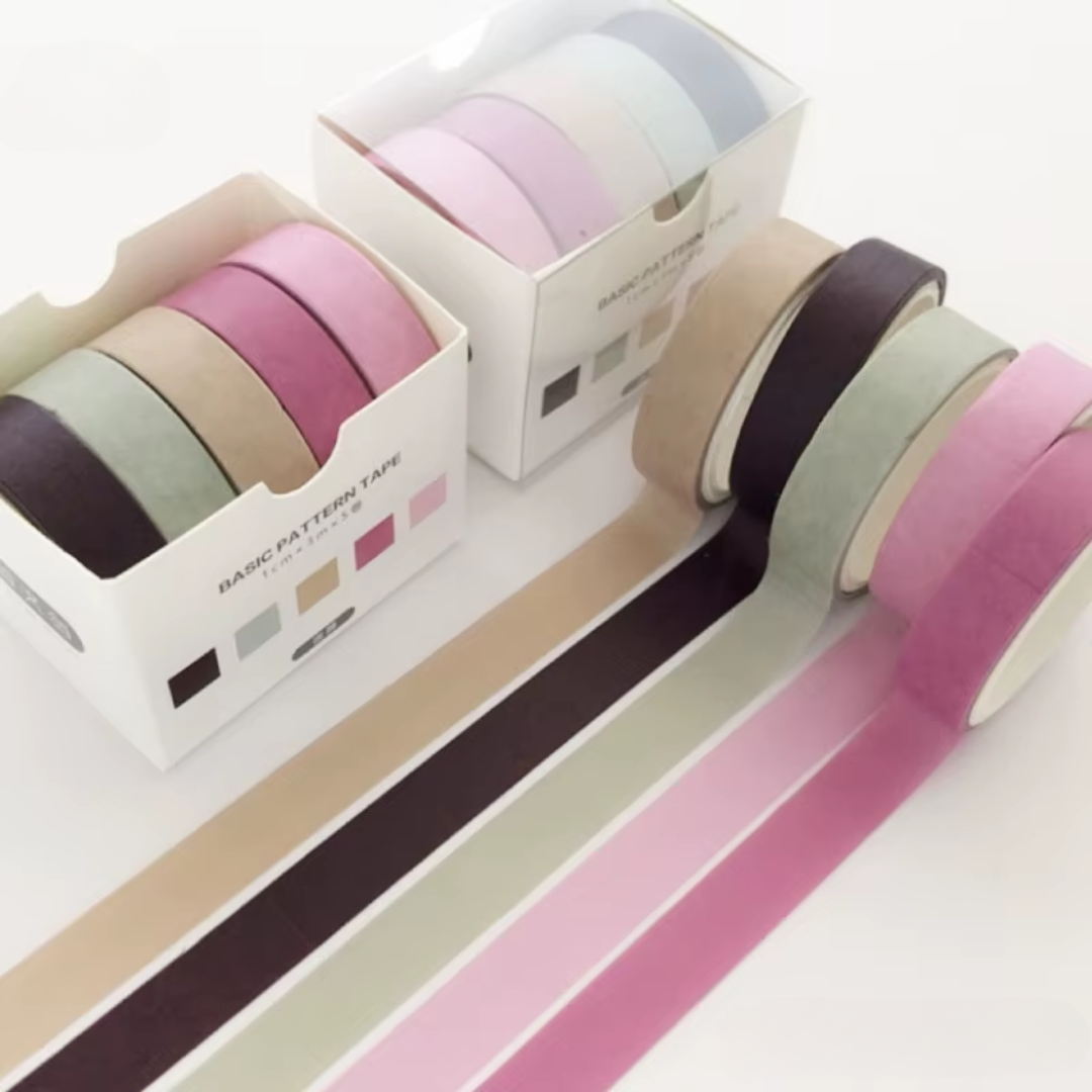 5-Piece Japanese Washi Tape Set