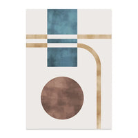 Trendy Minimalist Geometric Canvas Wall Prints