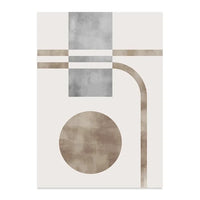 Trendy Minimalist Geometric Canvas Wall Prints