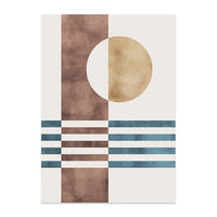 Trendy Minimalist Geometric Canvas Wall Prints