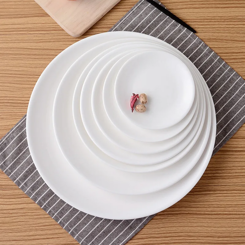 Ceramic White Tableware Plates