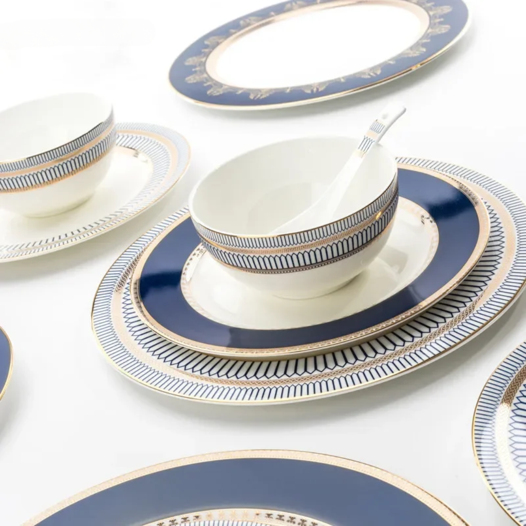 European Style Ceramic Serving Plates