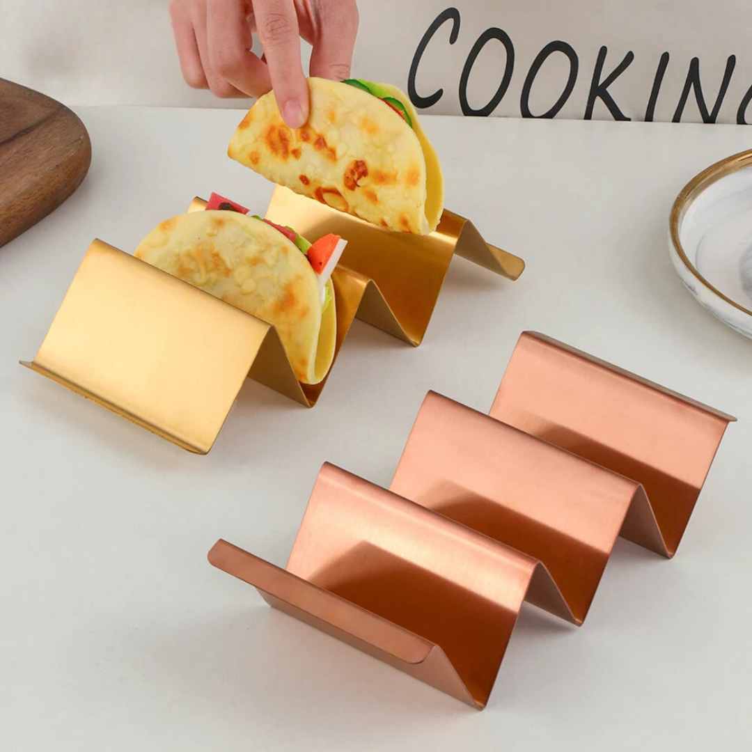 Stainless Steel Taco Holder Stand