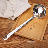 Dual-Use Long Handle Soup Ladle