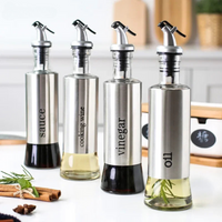 Reusable No-Drip Oil Bottles