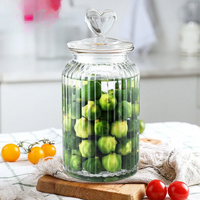 Glass Sealed Food Grade Storage Jars