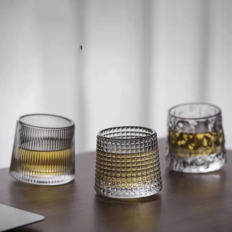 Textured Drinking Glasses