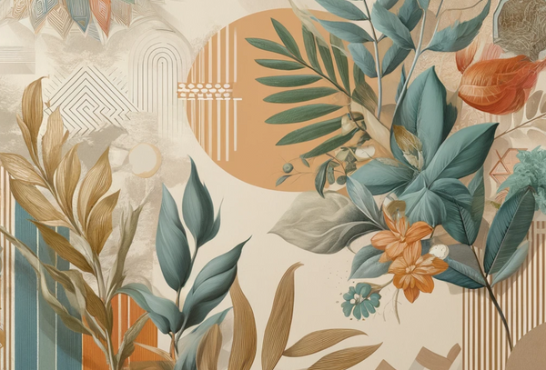 Bloom & Brush Wallpaper