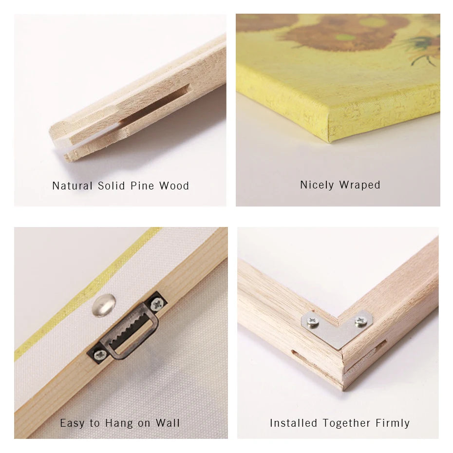 DIY Reusable Wooden Canvas Frame Kit