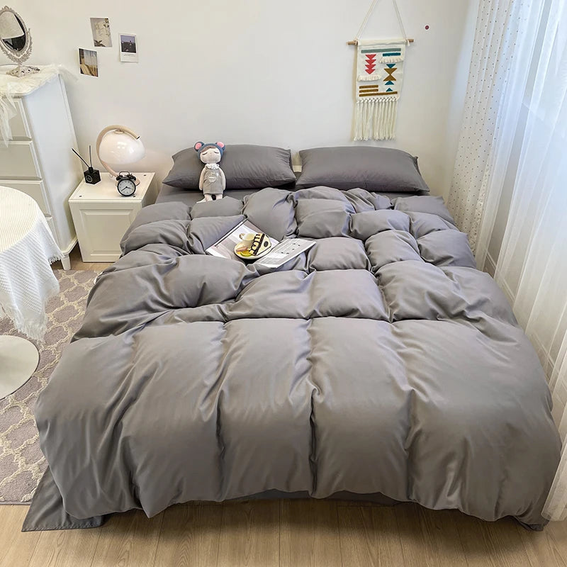 Soft Washed Cotton Bedding Set