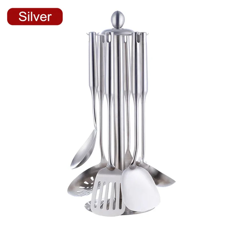 7Pcs Stainless Steel Utensil Sets