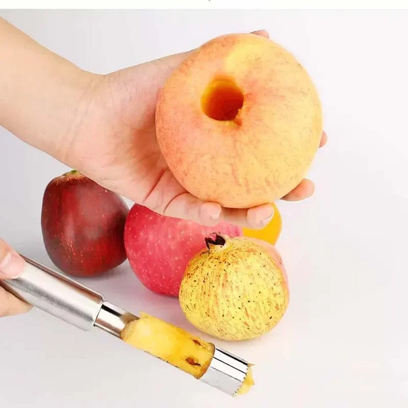 Apple, Cherry & Date Stainless Steel Fruit Corer