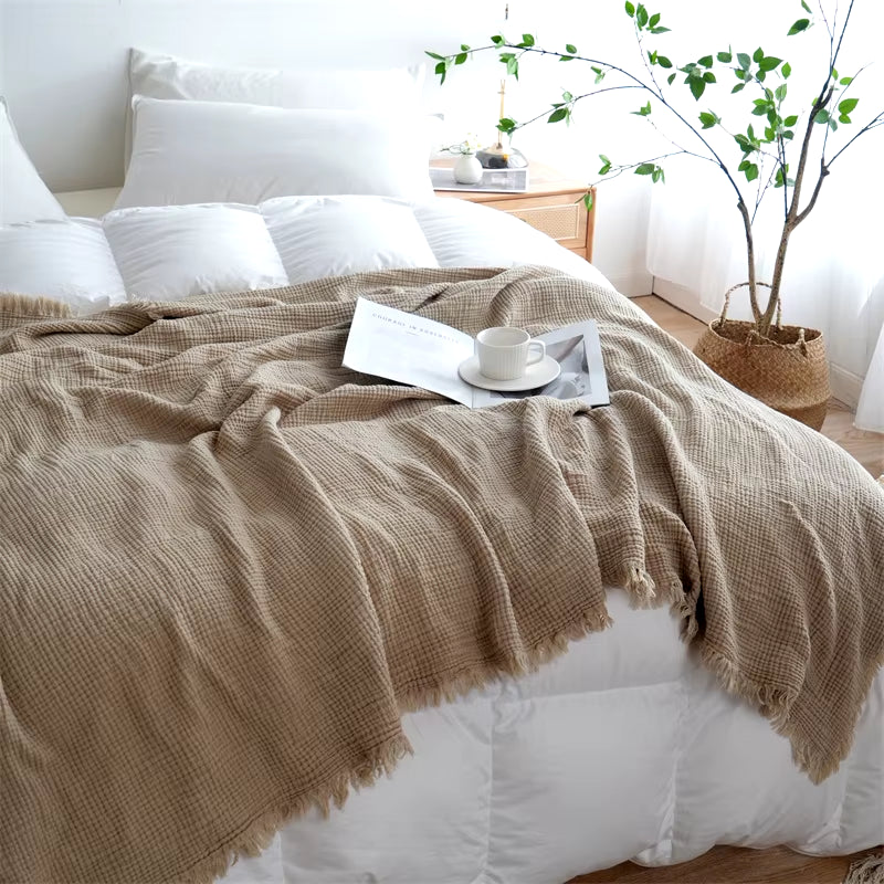 High-Quality Soft Yarn Dyed Blanket